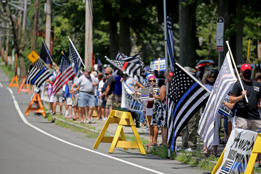 Thin Blue Line protest