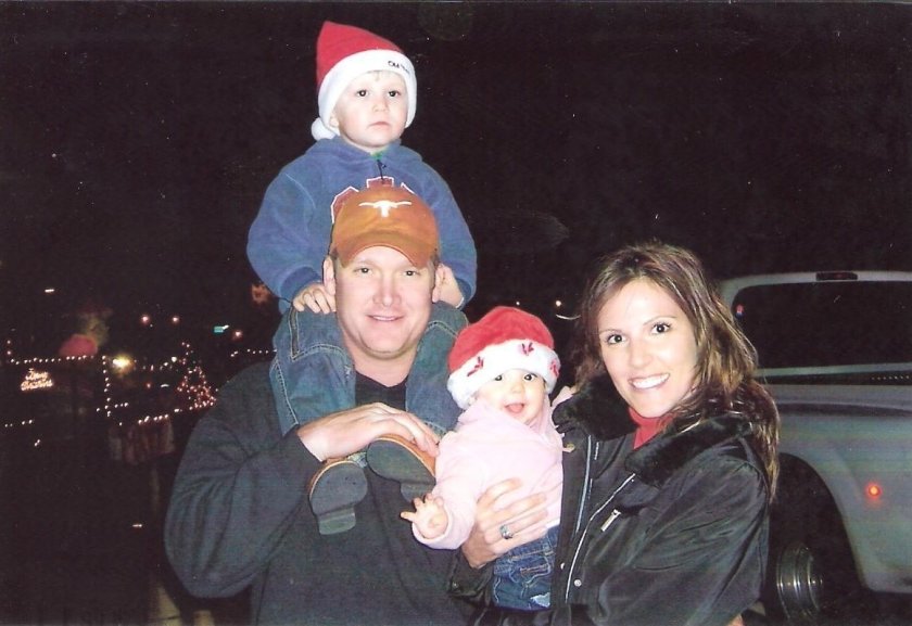 American Sniper Chris Kyle and his family