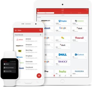 Shows all lastpass apps