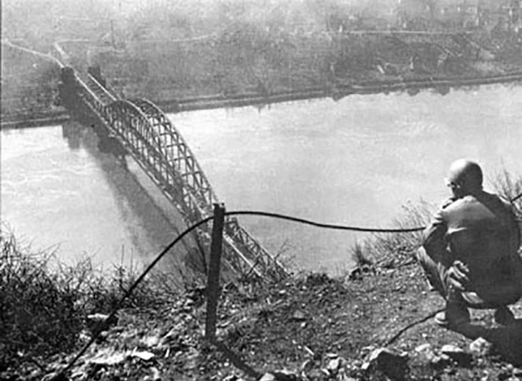 March 7, 1945, American Infantry Capture a Bridge Over the Rhine