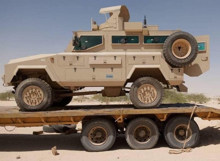 US Provides Armored Personnel Carriers for the Fight Against Terrorism