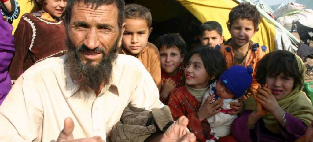 Afghan refugees in Pakistan. They are expected to flood Europe after the U.S.-led coalition leaves the country.
