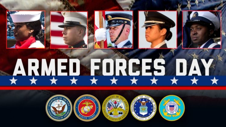 Today We Celebrate and Honor Our Armed Forces!