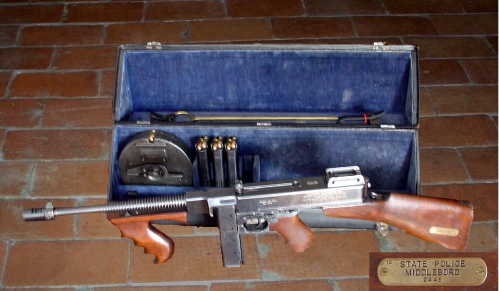 The Thompson Submachine Gun, a WWII and Gangster Icon