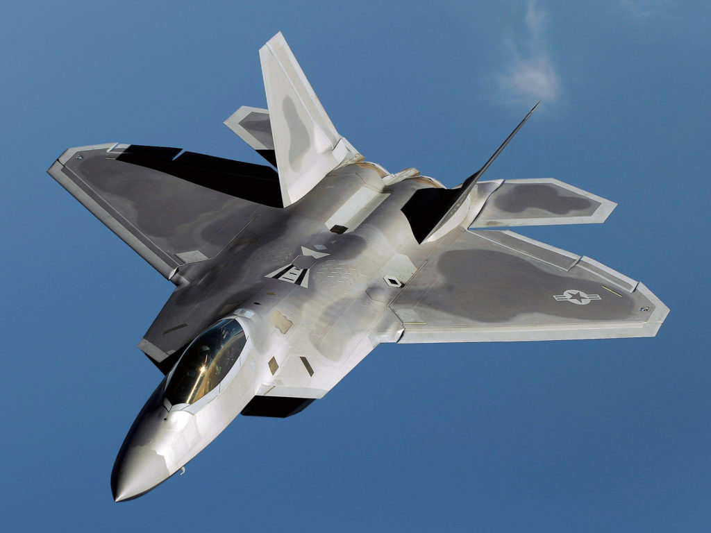 An F-22 Raptor