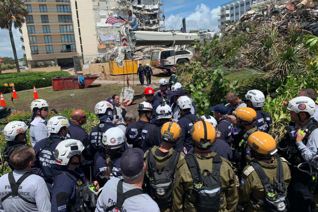 Israel and Mexico Come to the Aid of the US Following Champlain Towers' Collapse in Miami