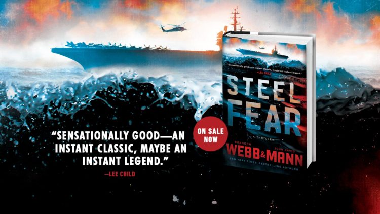 Exclusive: “Steel Fear” Book Trailer Reveal. Loner, Suspect… SEAL