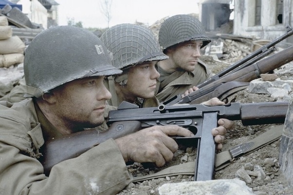 Saving Private Ryan tommy gun