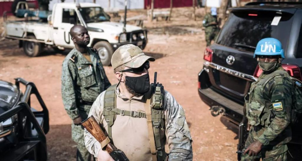 Central African Republic Wagner Group UN peace mission
