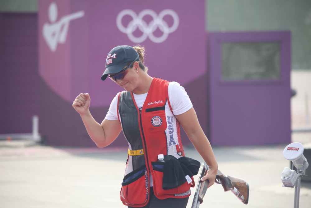 US Army’s Amber English Brings Home the Gold in Skeet Shooting