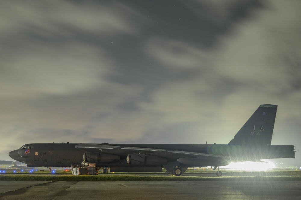 A B-52 Stratofortress. How does it compare to the B-36 Peacemaker?