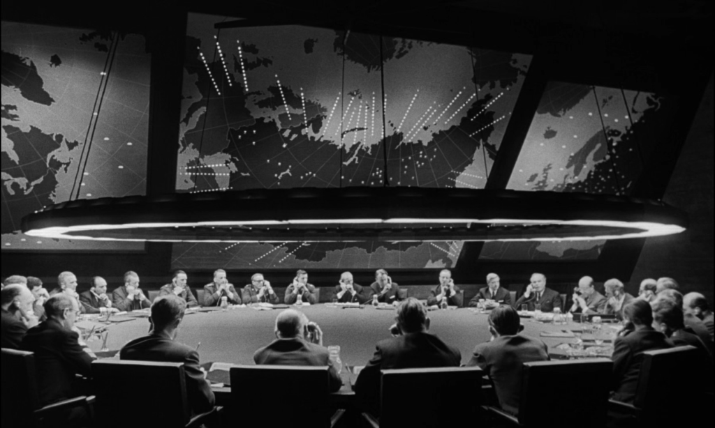 The War Room in Dr. Strangelove
