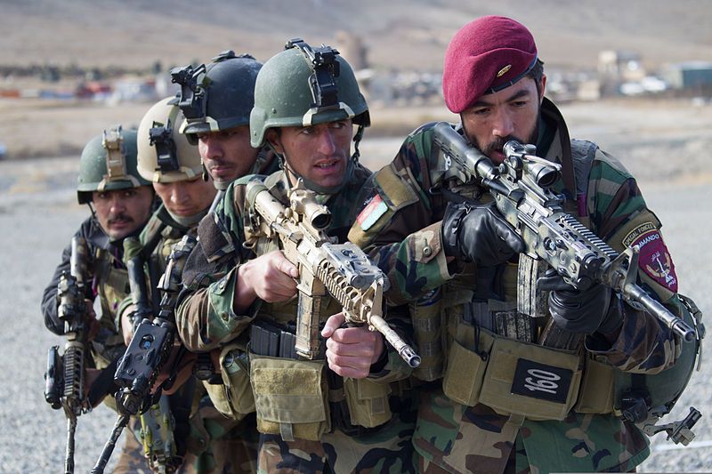 Afghan commandos