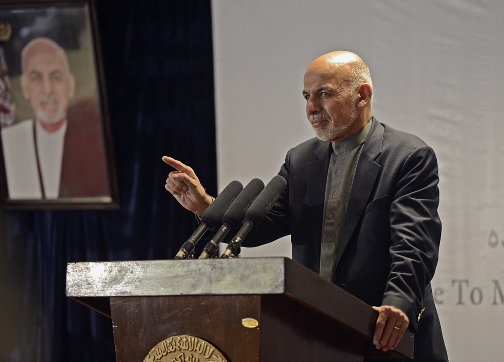 Afghan President Ashraf Ghani