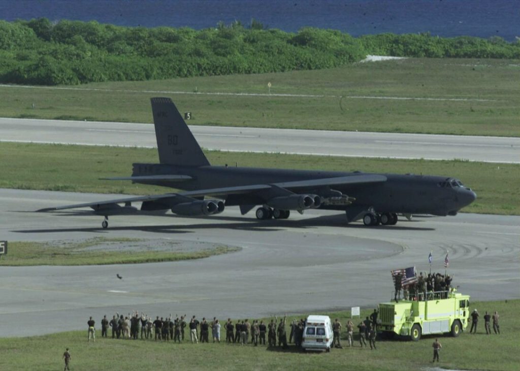 B-52H Stratofortres Operation Enduring Freedom