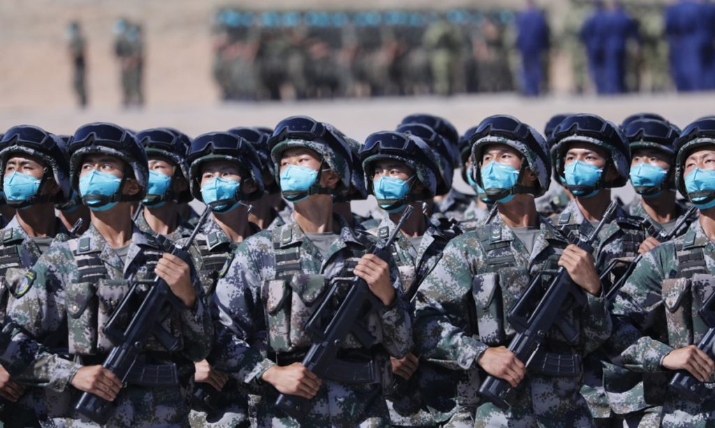 Sino-Russian Military Exercise