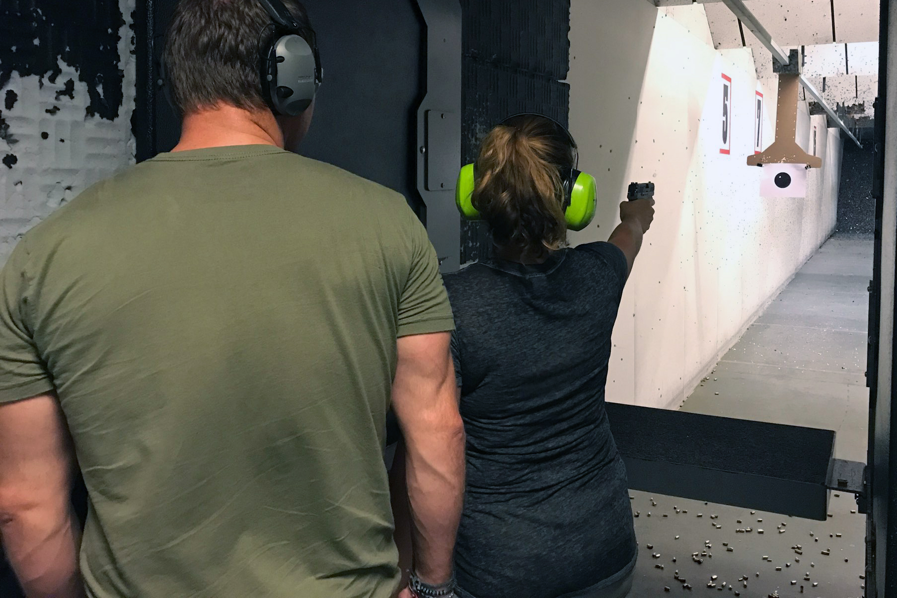 Sig P320 one-handed shooting drills