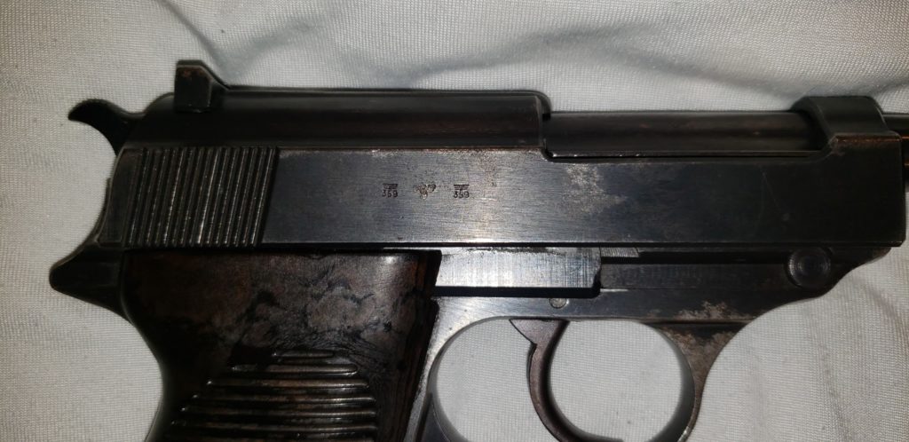 Walther P38 Inspection Markings