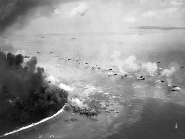 Battle of Peleliu invasion