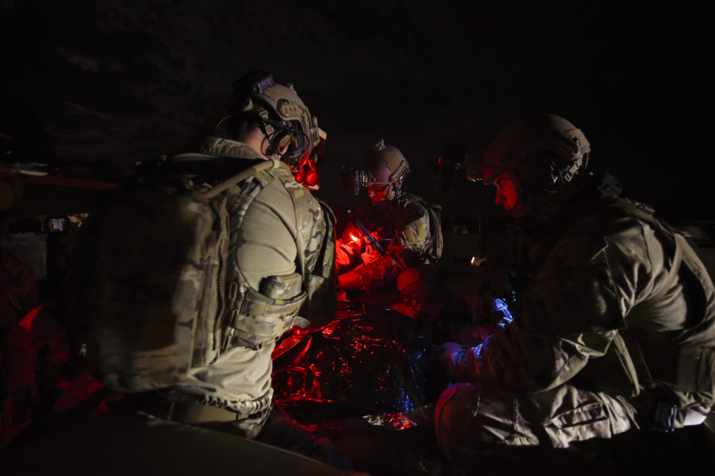 Battlefield surgery is one of 24th Special Tactics Squadron's main objectives. 