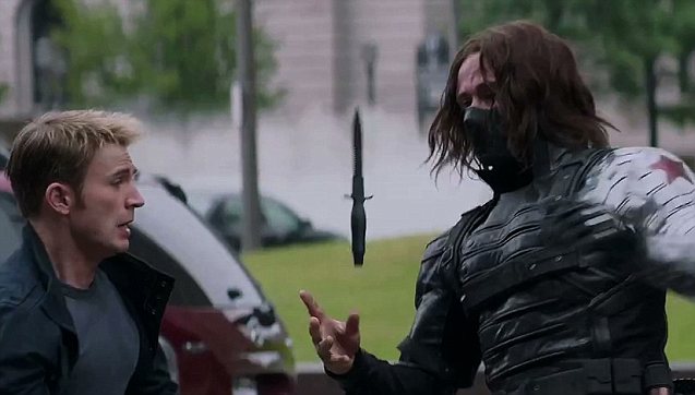 Winter Soldier Knife Captain America
