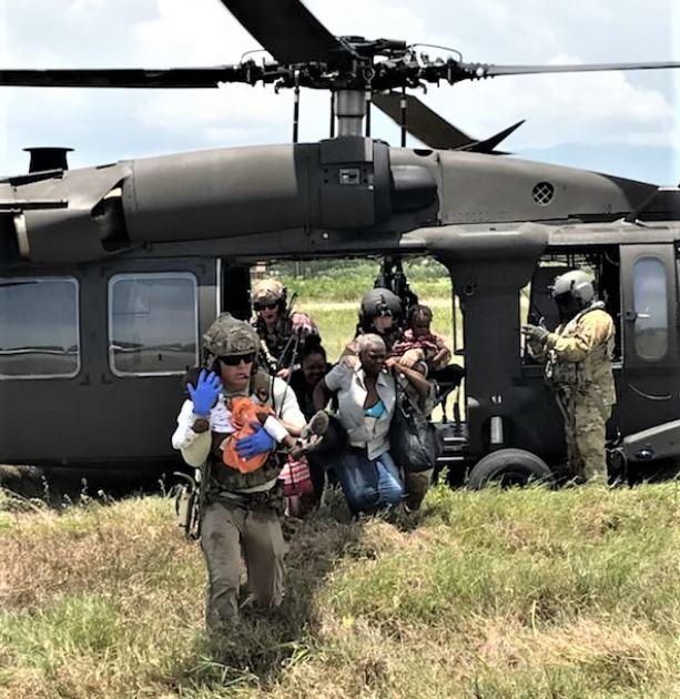 Air Force Special Tactics operators Haiti