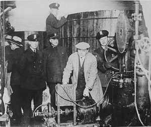 underground brewery prohibition raid