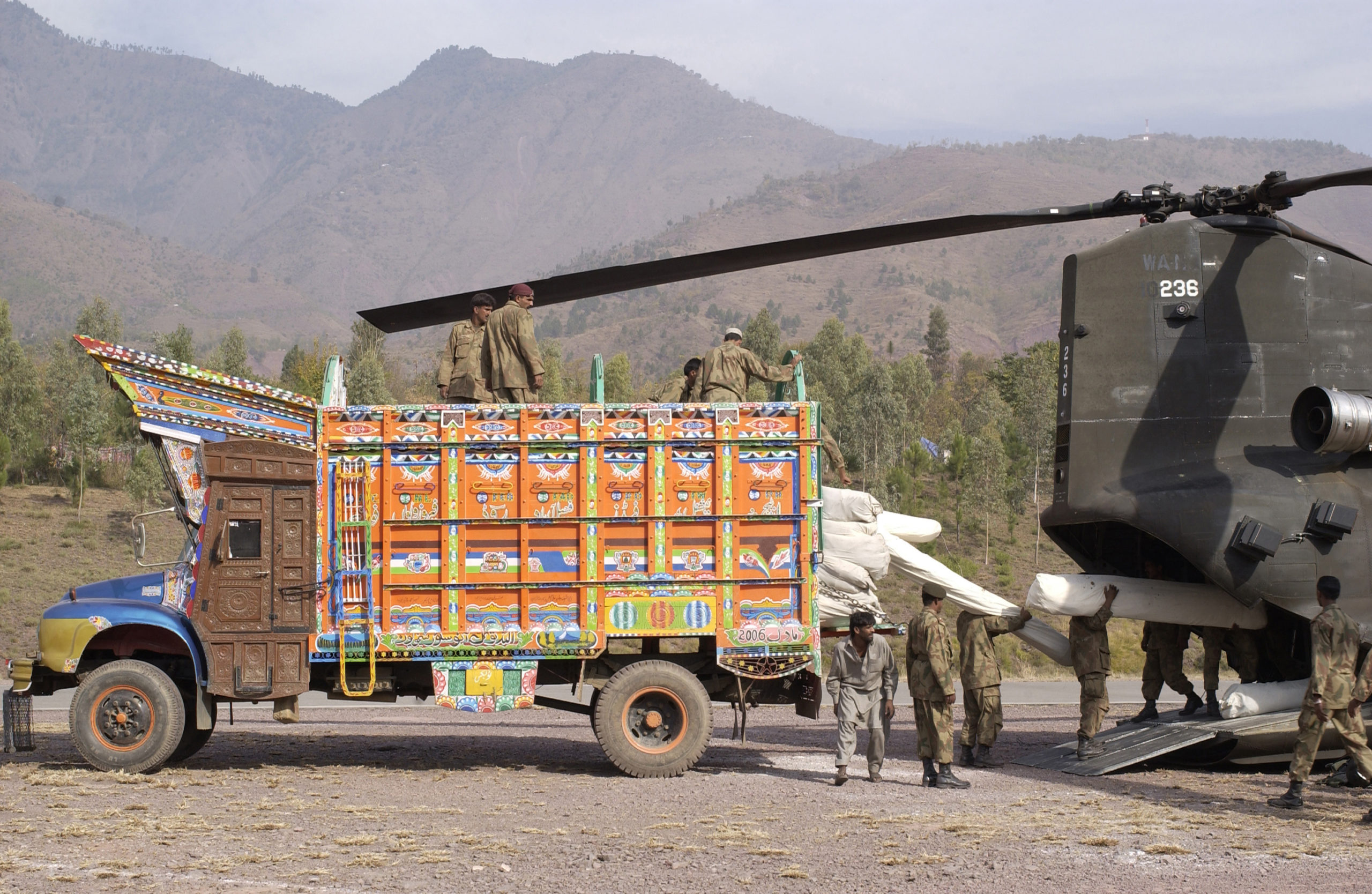 CH-47D Chinook helicopter Pakistan