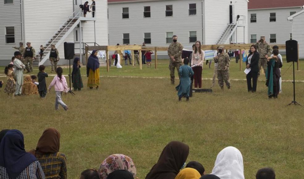 Afghan refugees Fort McCoy