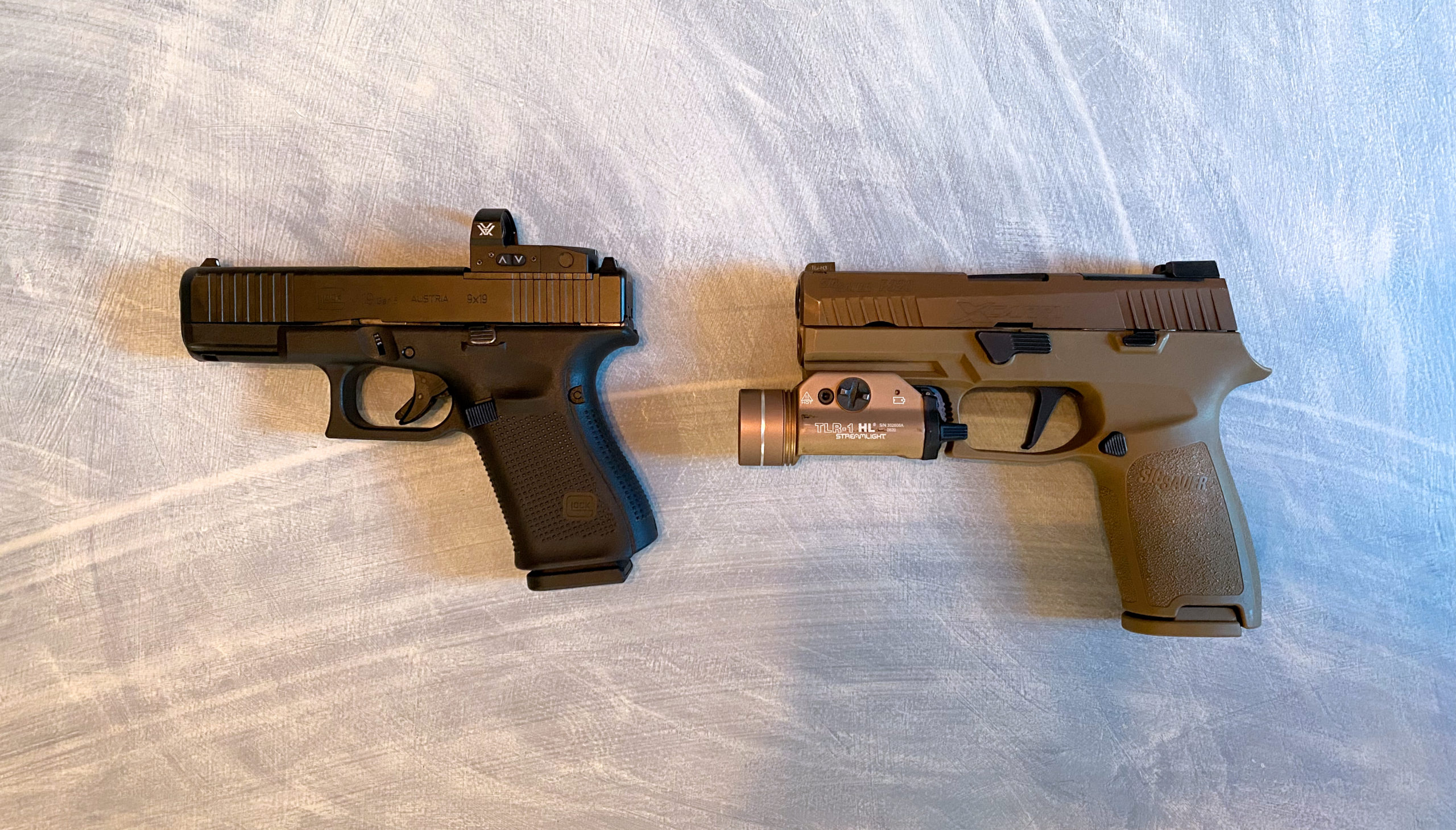 Glock 19 Gen 5 Sig P320 X-carry