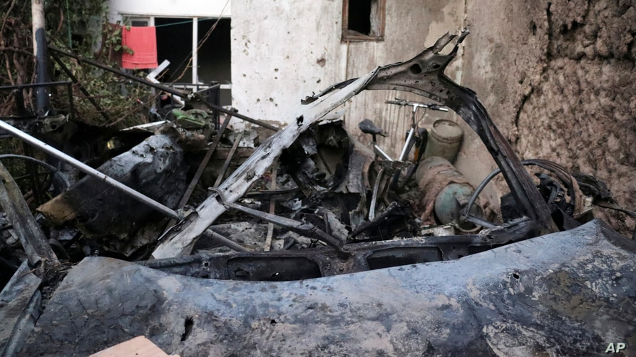 Hellfire missile strike Kabul ISIS