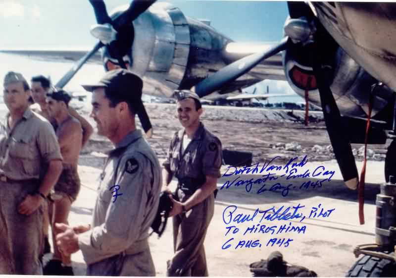 Paul Tibbets Hiroshima crew