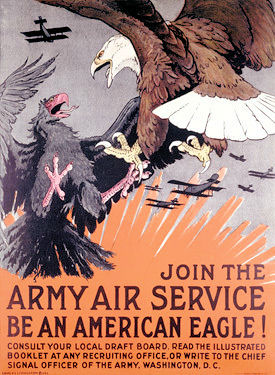 WWI Army Air Service Recruitment Poster
