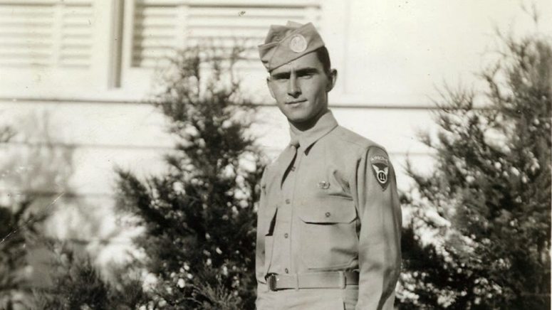 Rod Serling paratrooper WWII Twilight Zone