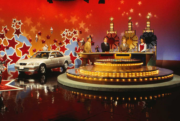 Pat Sajak Vanna White Wheel of Fortune