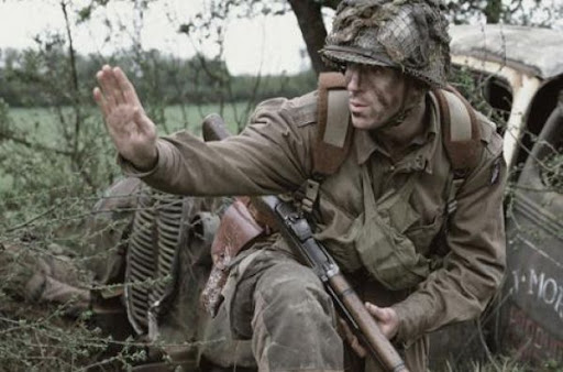Damien Lewis Dick WInters Band of Brothers Brecourt Manor