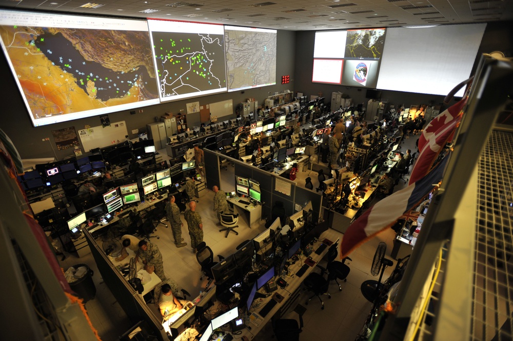 Combined Air Operations Center Al Udeid Air Base