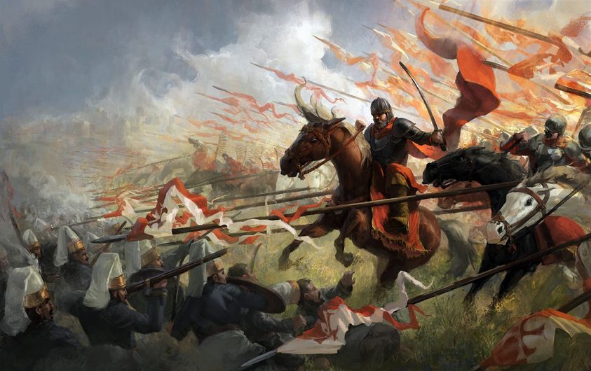 Battle of Vienna Polish charge