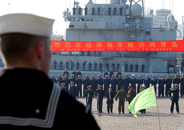 USS Paul F. Foster China