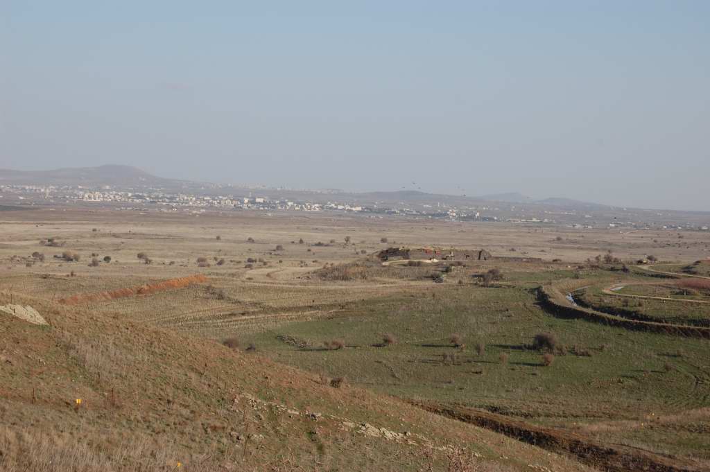 Golan Heights tank ditches