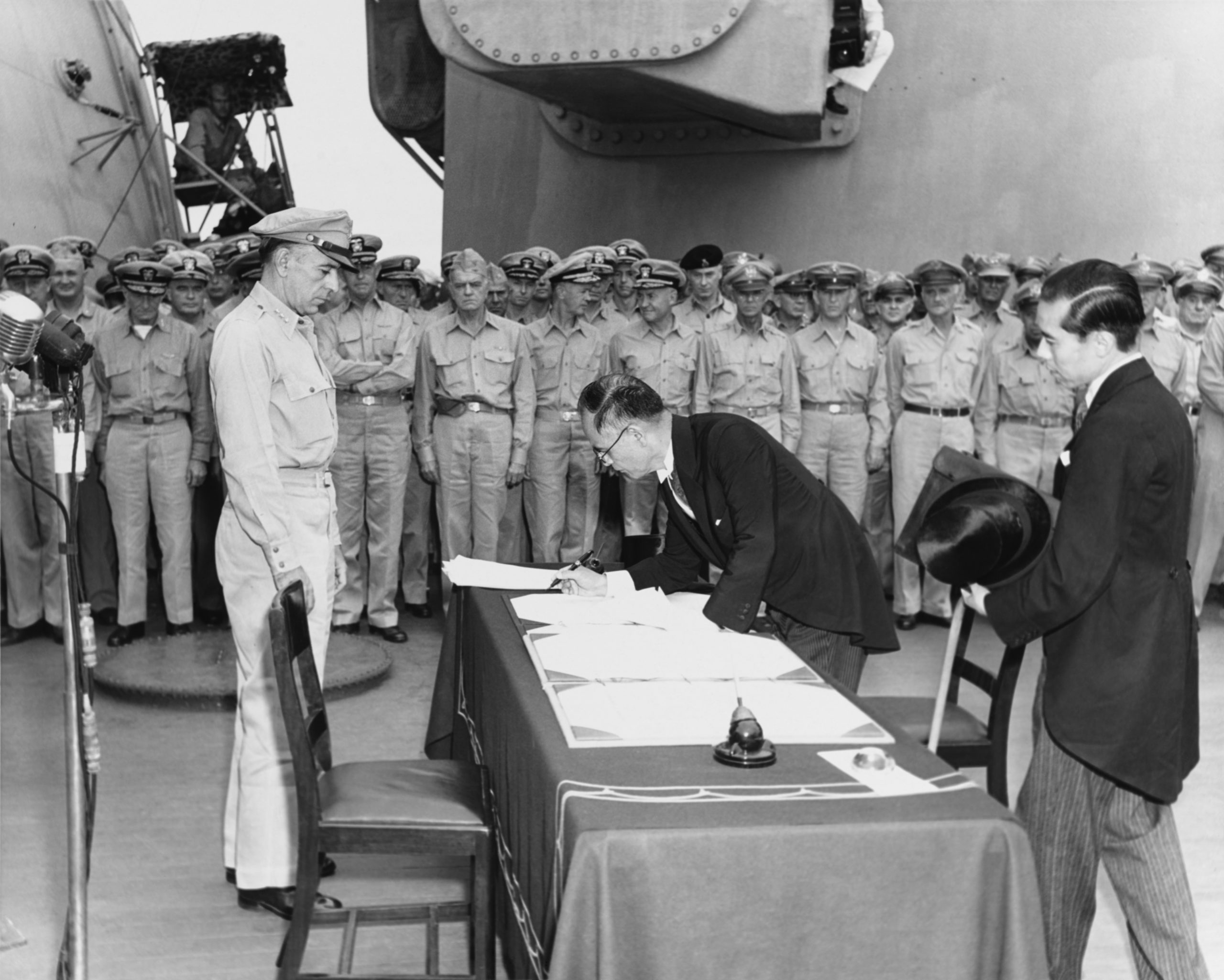 Japanese surrender ceremony
