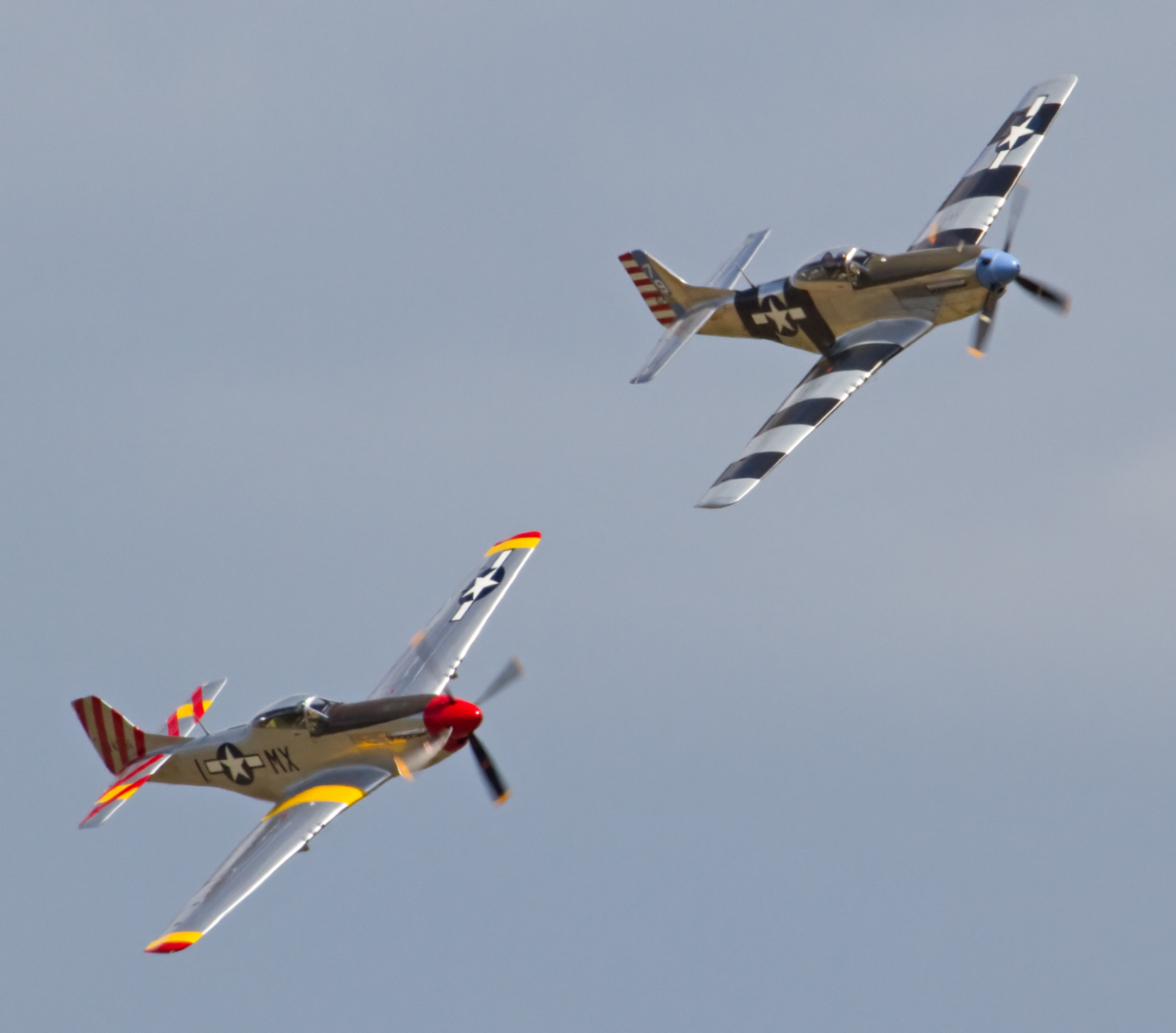 P-51 Mustangs