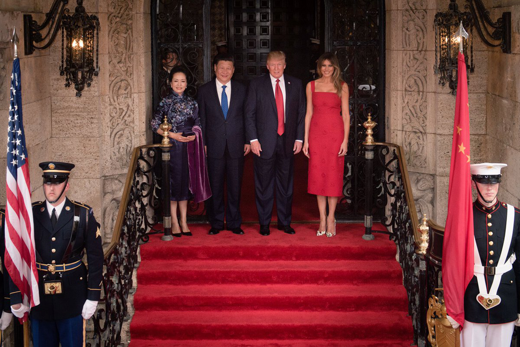 Donald Trump Xi Jinping 