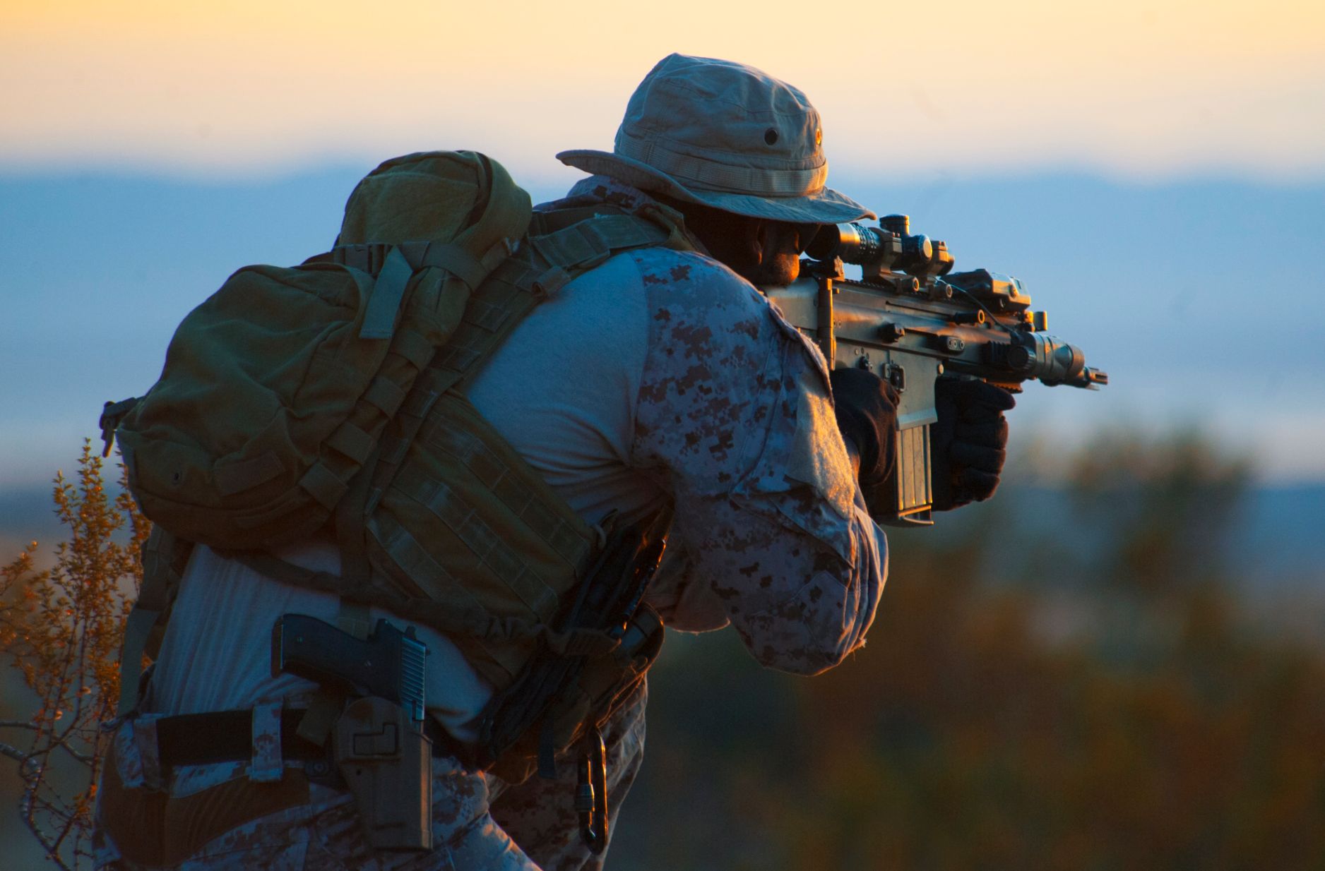 My Desert Nightmare Military ALICE Pack Hell March