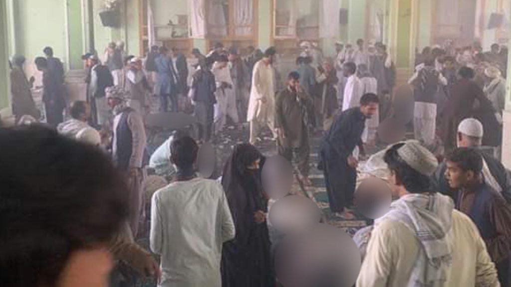 Shia mosque attack Kandahar