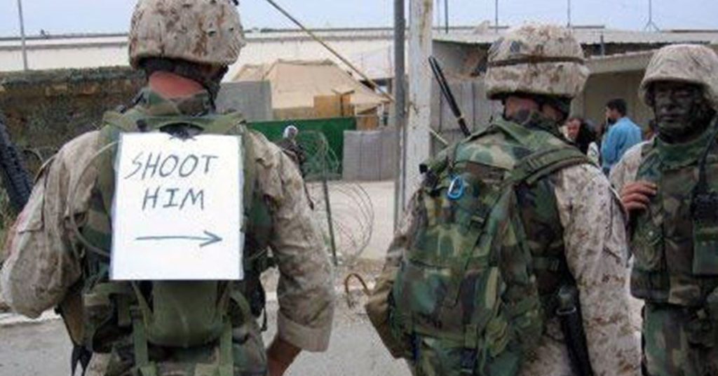 military dark gallows humor 