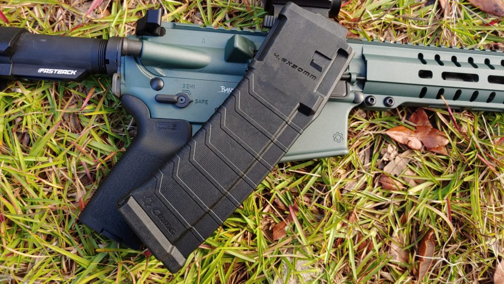 CMMG FourSix magazine and rifle