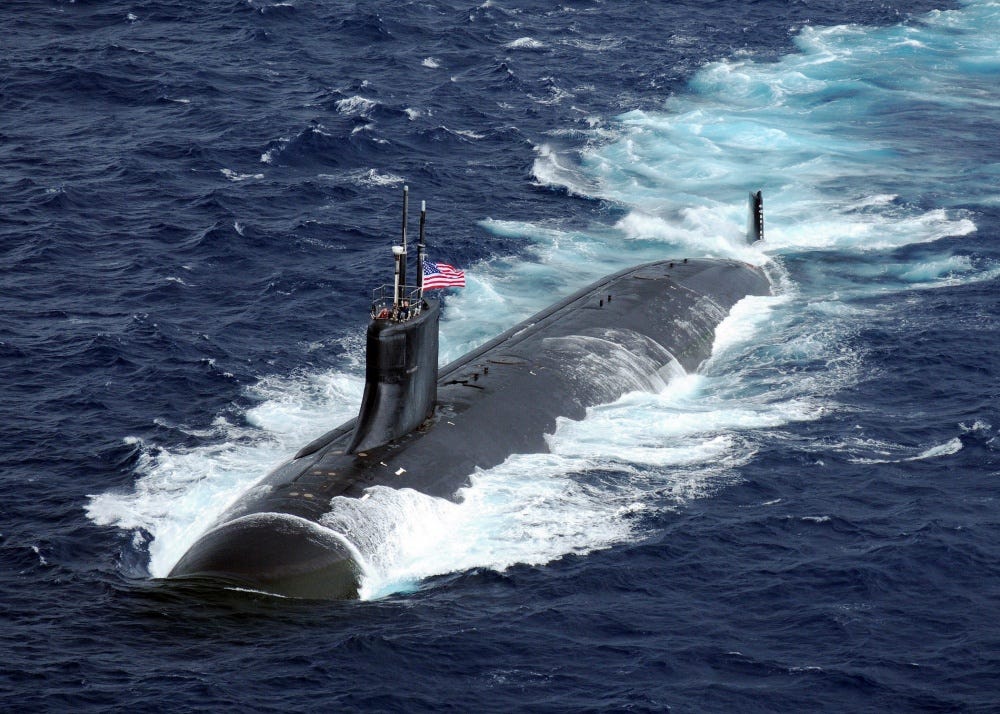 USS Connecticut submarine