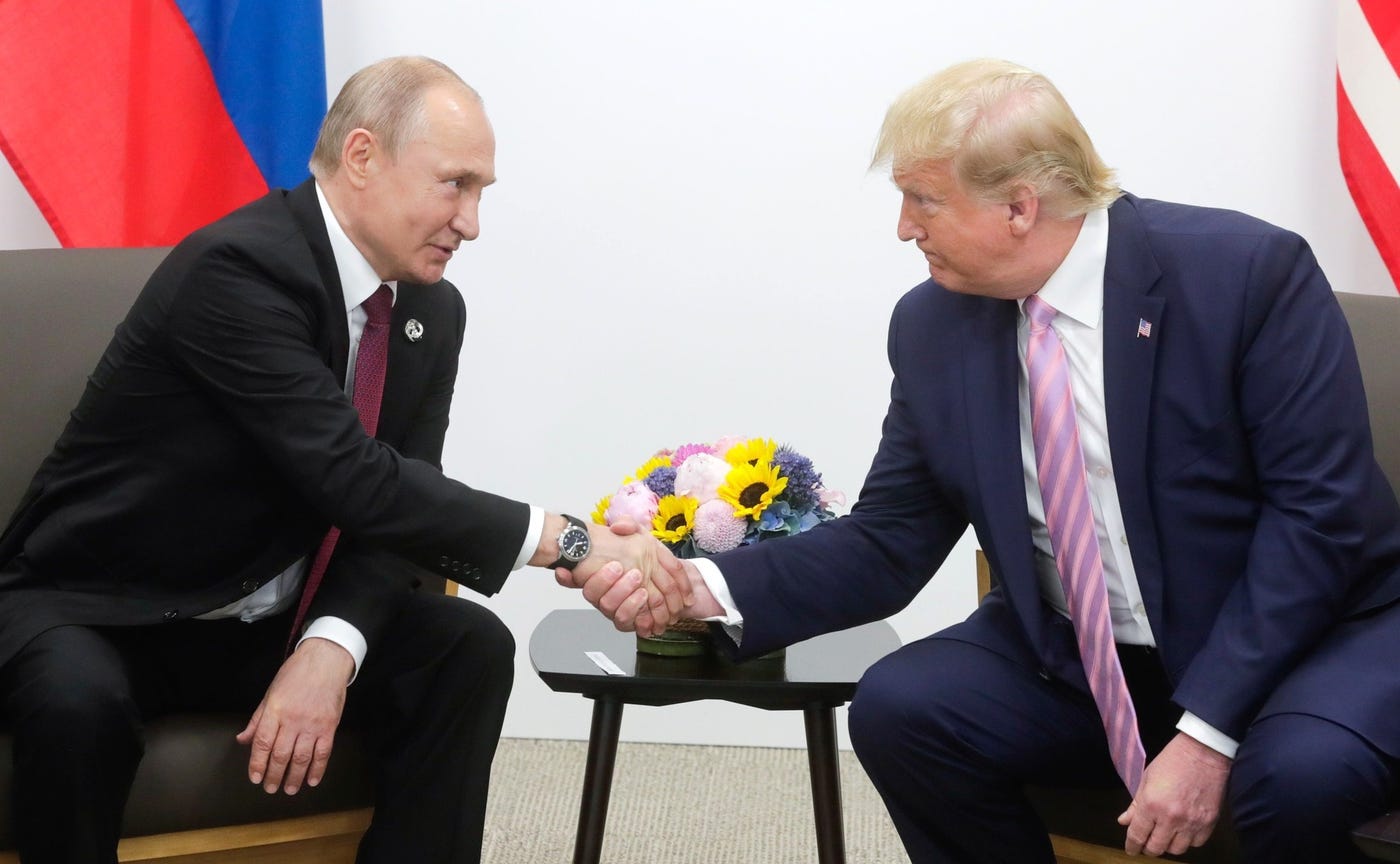 Trump meeting with Putin