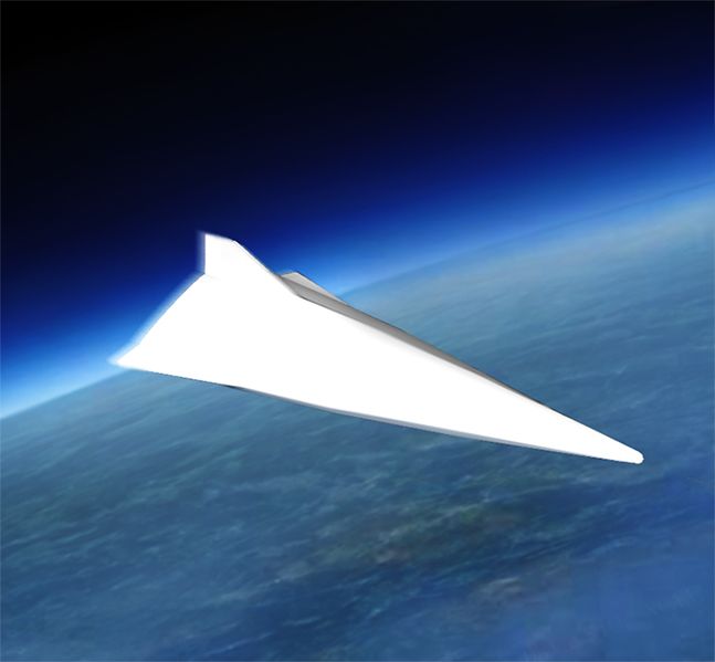 Chinese hypersonic gliding vehicle